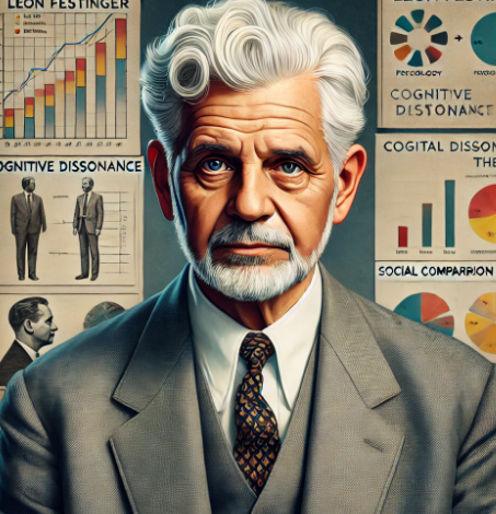 인지 부조화를 밝힌 심리학자 레온 페스팅거