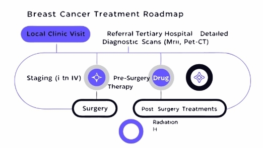 유방암 치료 과정