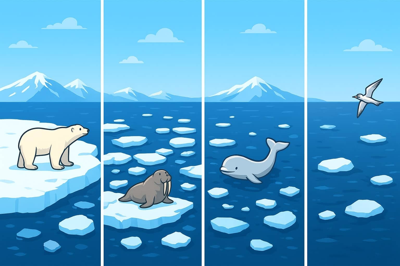 해빙 변화 속도와 기후 모델 불확실성 문제