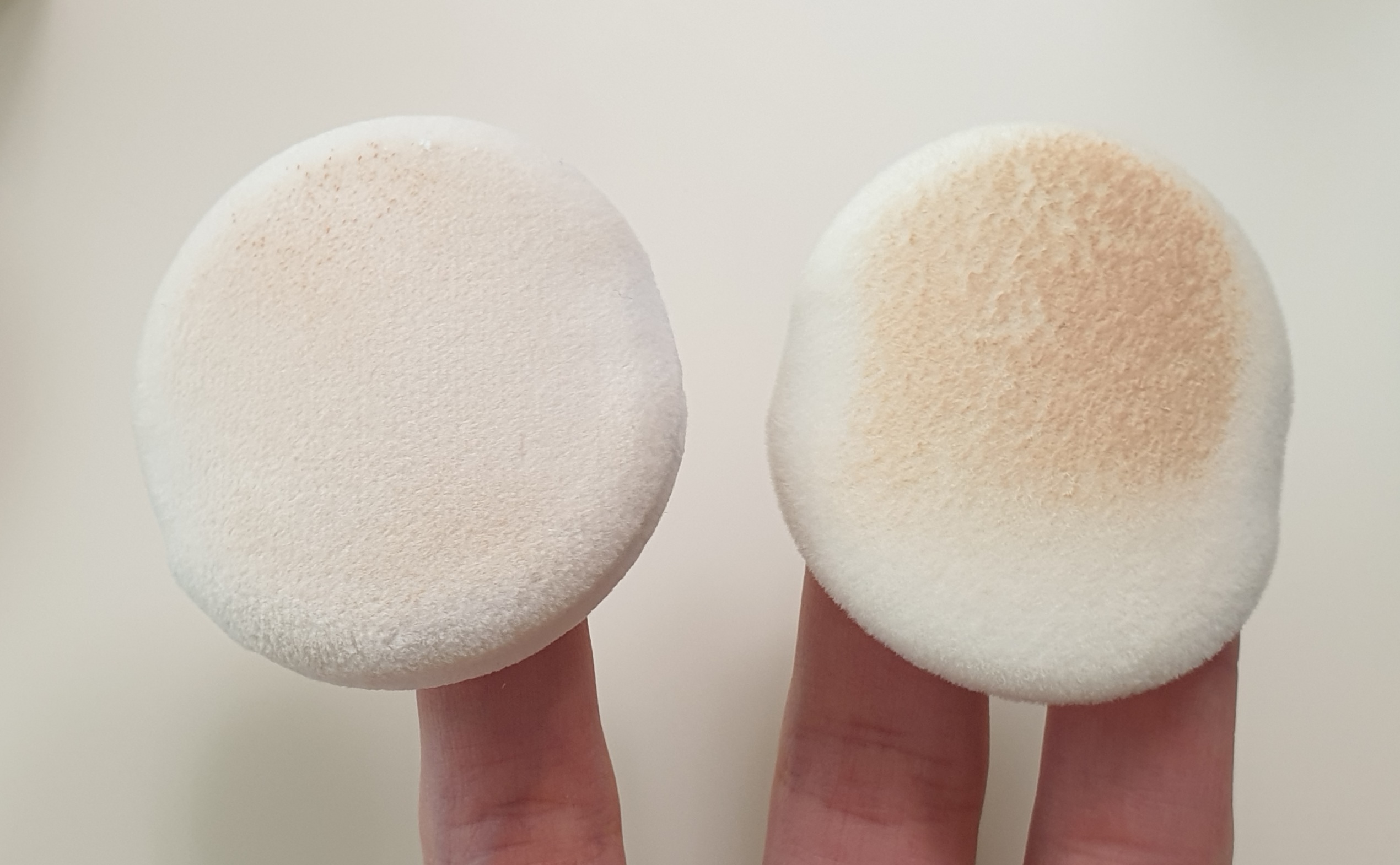 노세범 파우더와 팩트 퍼프