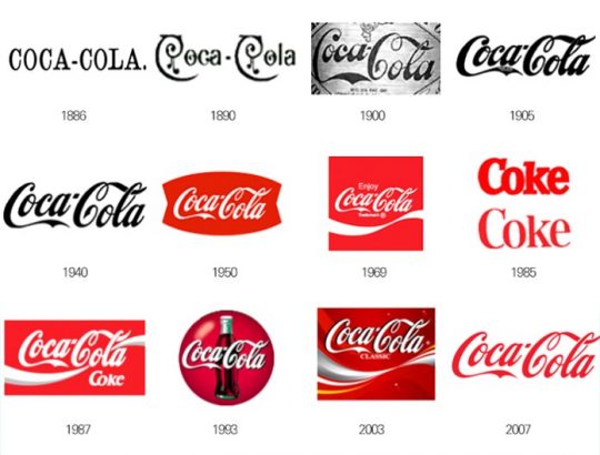 코카콜라 브랜드 로고