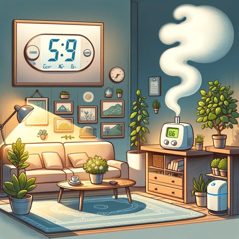 적절한 실내온도와 습도