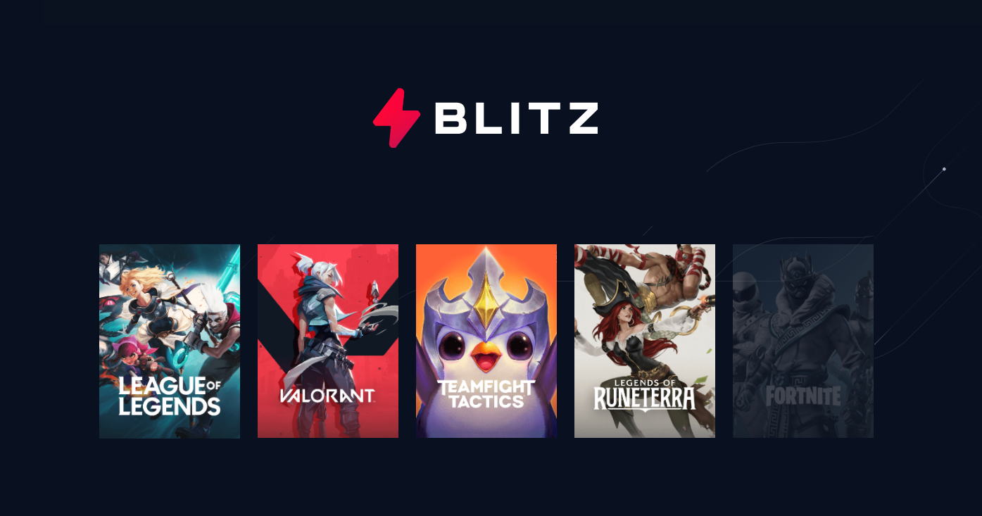 블리츠.GG 공식 홈페이지