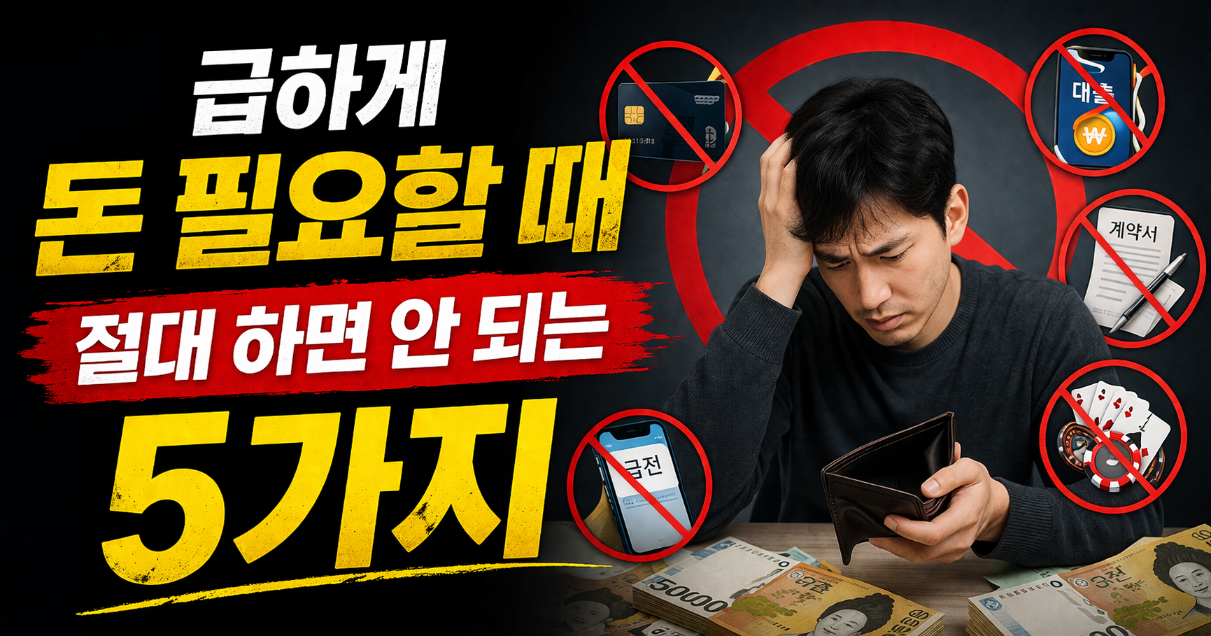 급하게 돈이 필요할 때