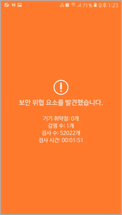 V3 Mobile Security 보안 위협요소