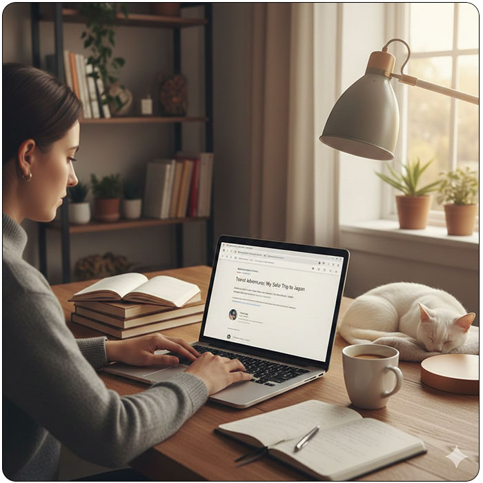 ChatGPT로 간편하게
블로그 초안 만들기