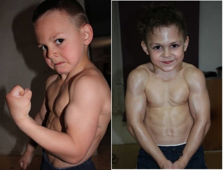 기네스에 오른 5살 보디빌더, 벌써 17살