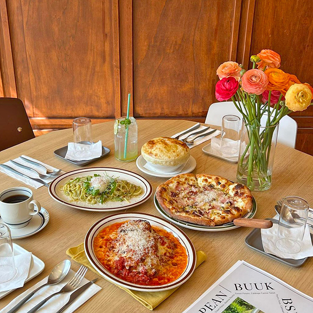 광주광역시 동명동 맛집 점심 파스타 광주 데이트 목하식당 왕산식당 정희 리얼버거 레브 규슈 산수쌈밥 캬베츠 부엌간 오감탄