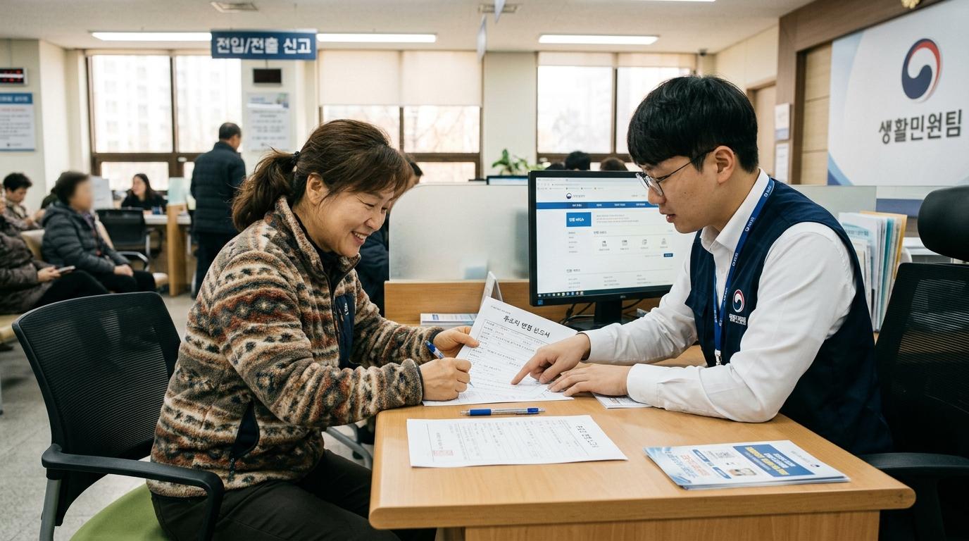 전입신고 하는 법