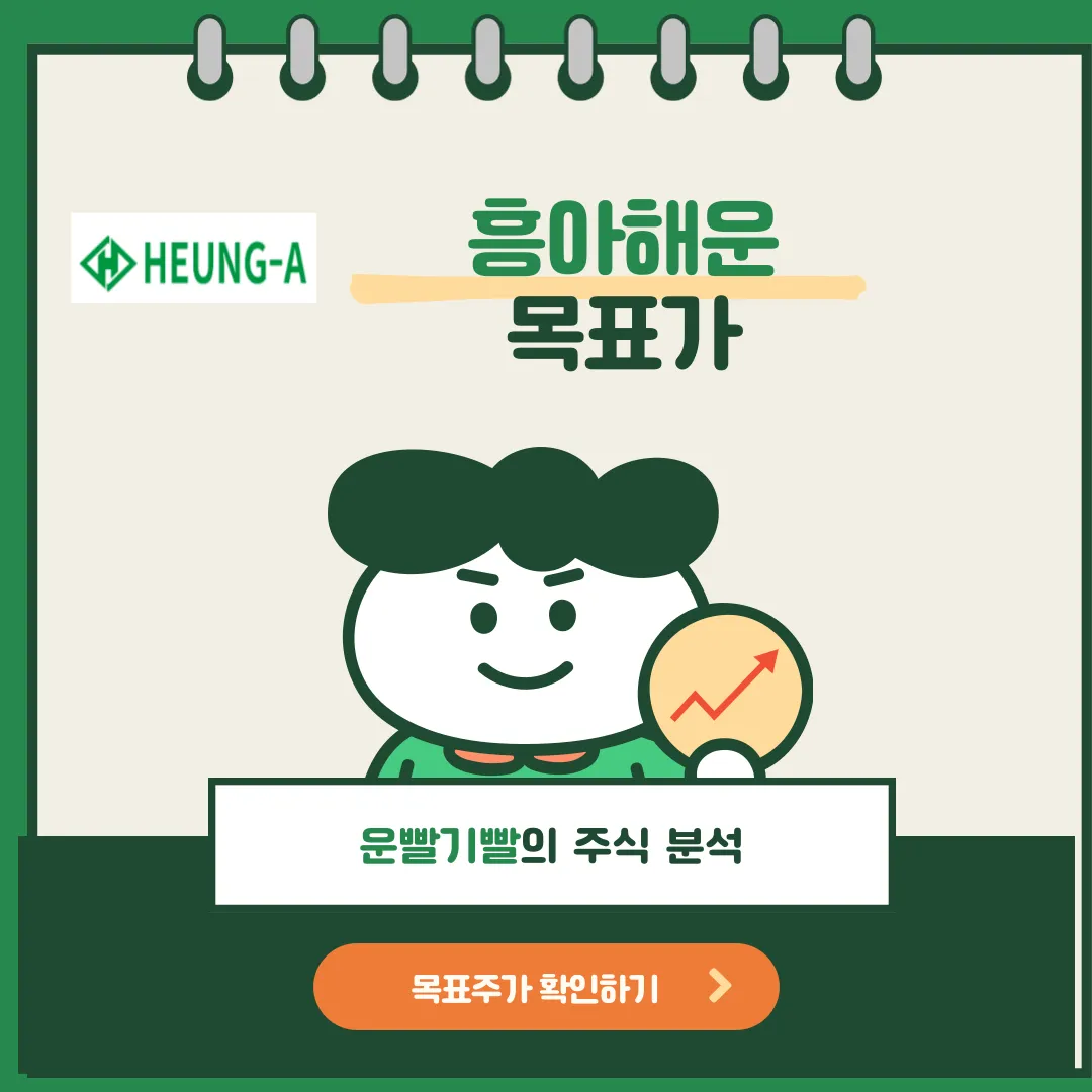 흥아해운 목표가