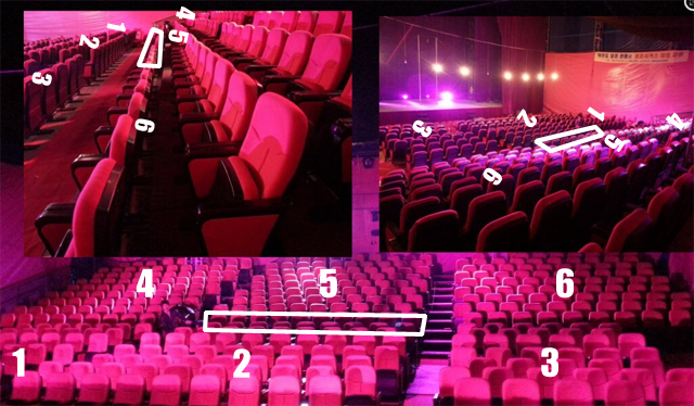 대부도-동춘서커스-좌석