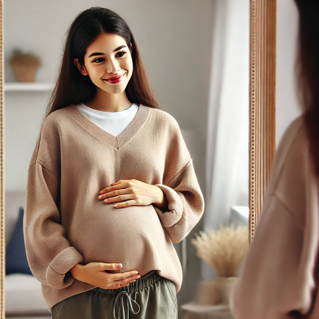 2개월차 임산부 사진