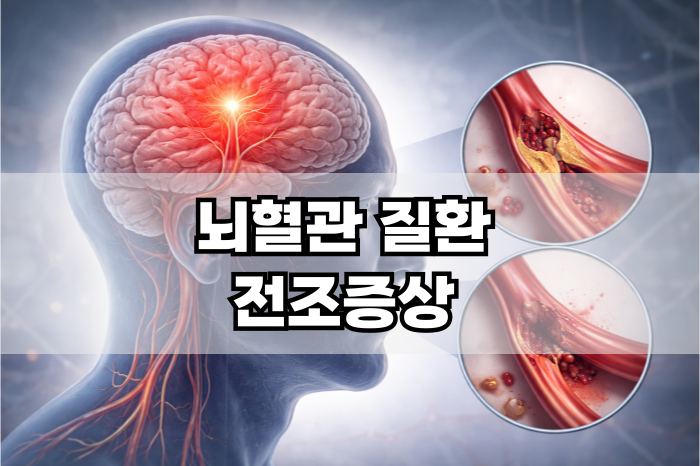 뇌혈관 질환 전조증상