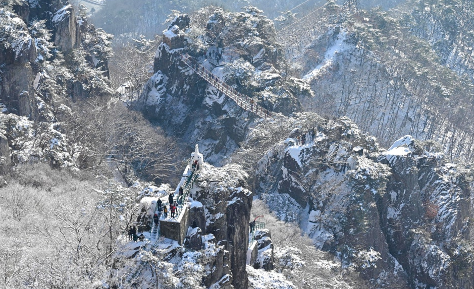 완주 대둔산 설경1