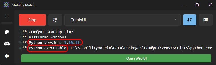 ** ComfyUI startup time:
** Platform: Windows
** Python version: 3.10.11
** Python executable