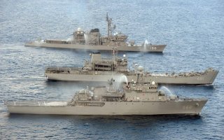 한일해군 수색구조 훈련