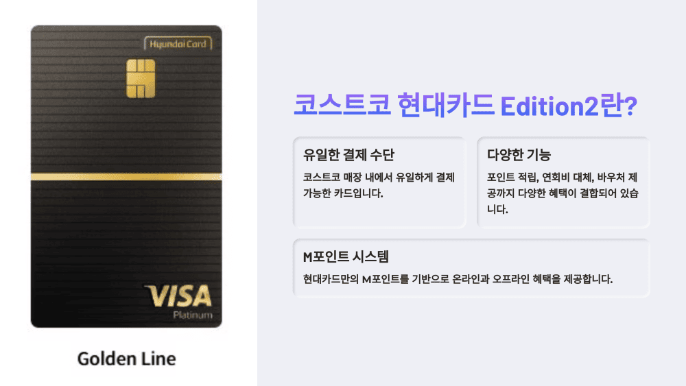 코스트코 현대카드 Edition2란?
