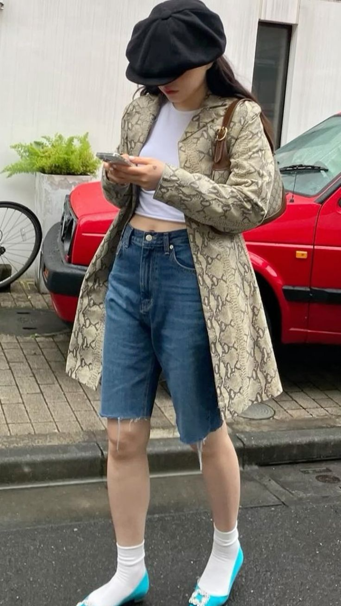 버뮤다팬츠코디