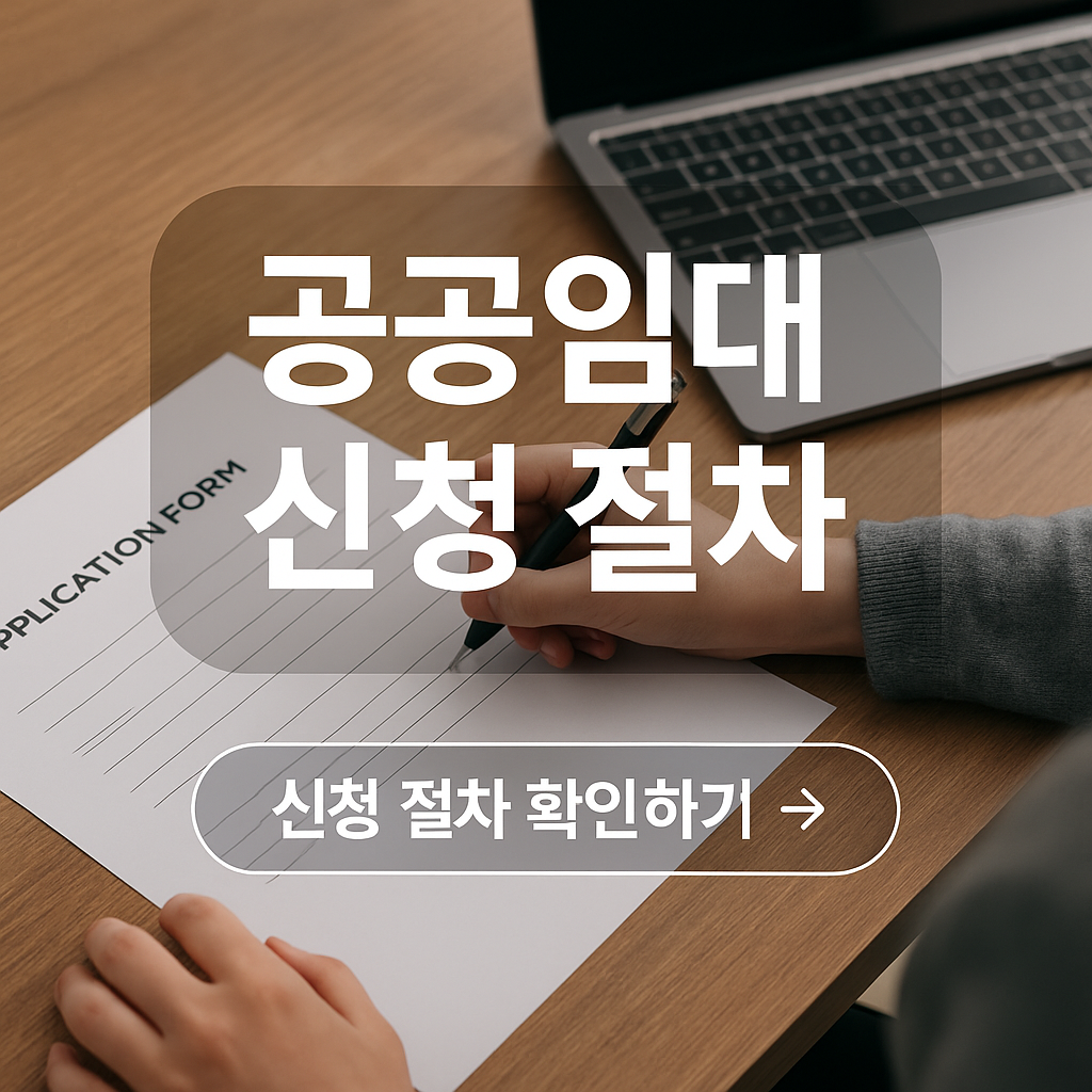 청약홈 공공임대 신청절차