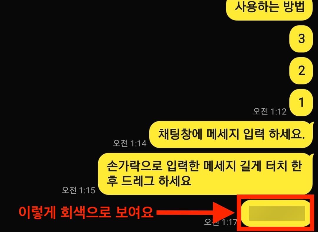 모바일에서 카톡 스포방지 기능 사용법_4