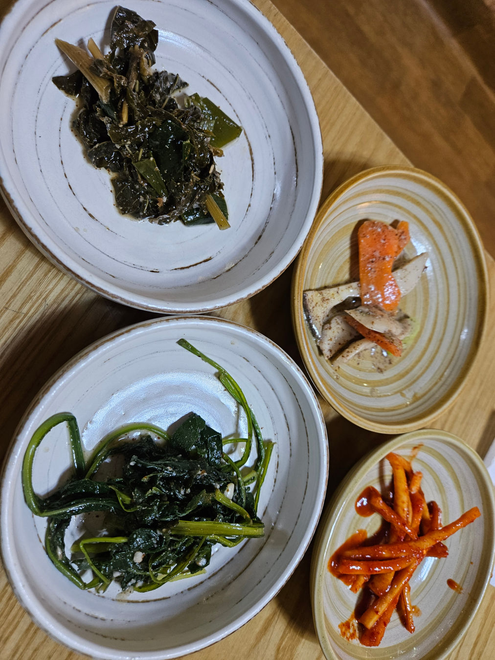 열구자 정식 메뉴