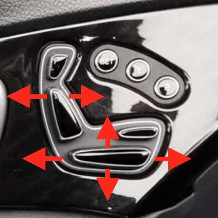 현대 그랜저HG 메모리 시트 조절 방법 - 시트 레버 조작