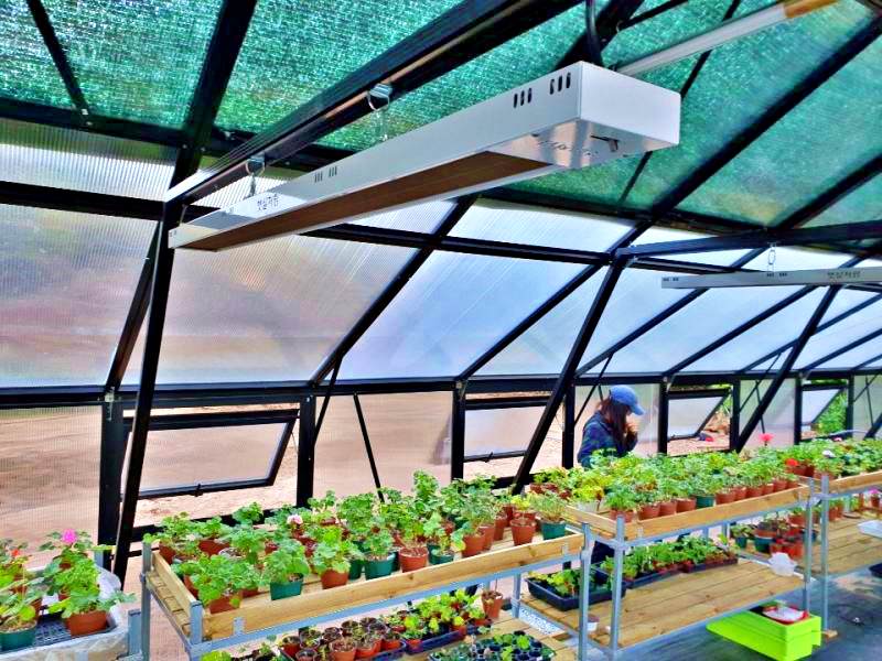 소형 비닐하우스 난방