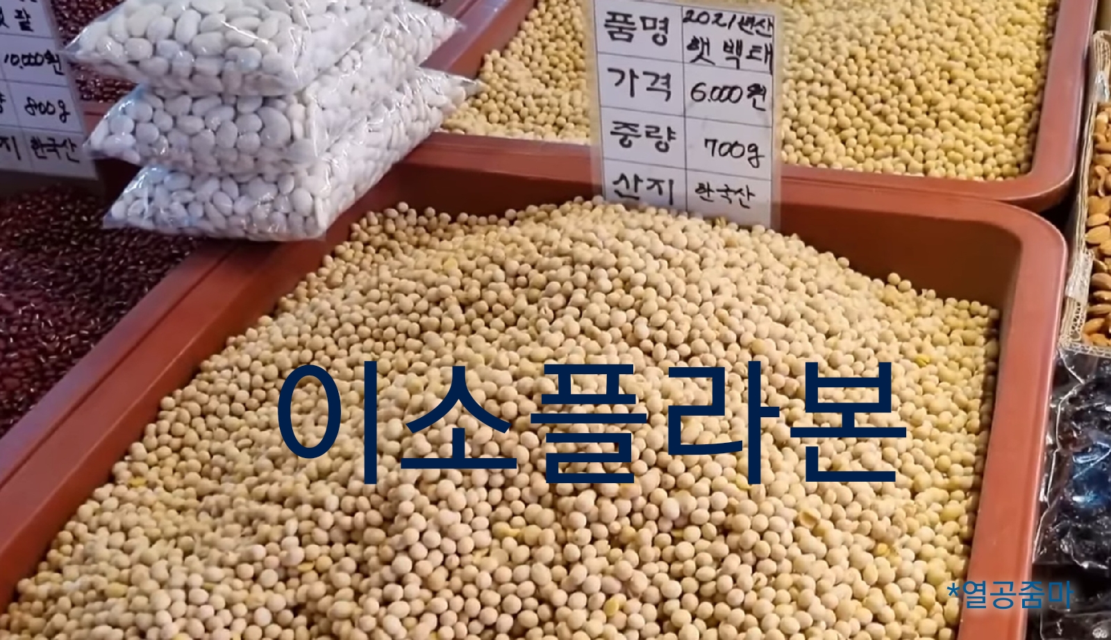 콩-대두-식물성-여성호르몬-이소플라본