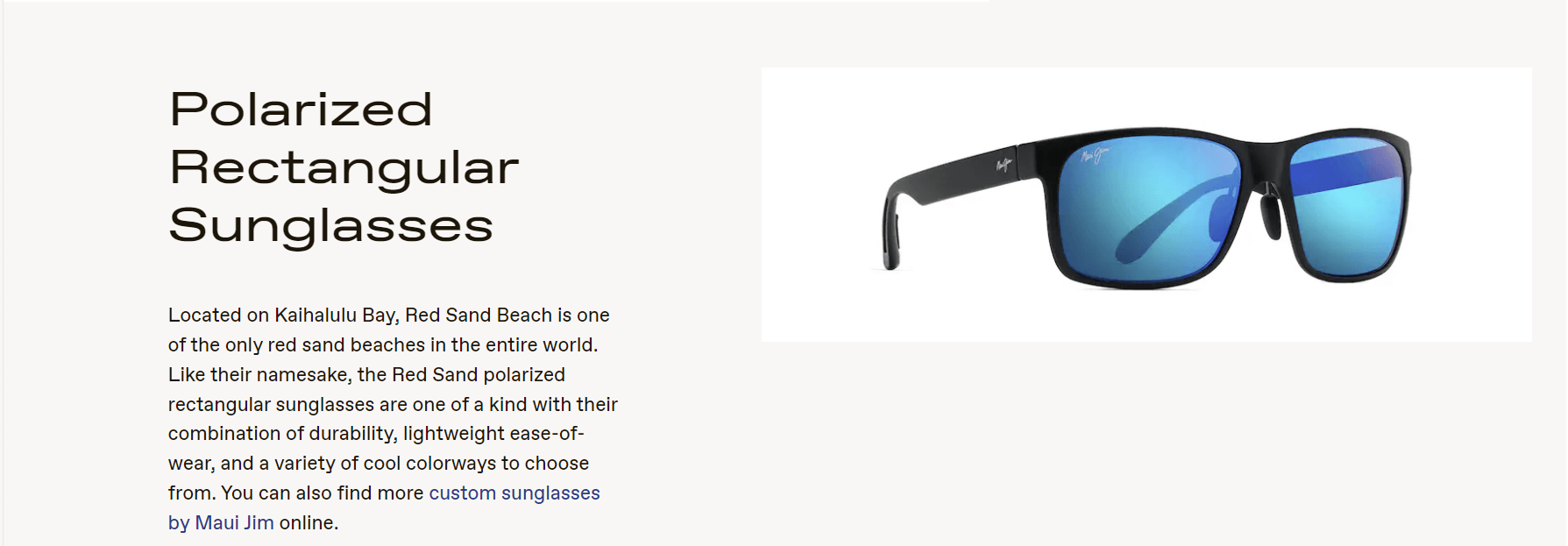 Maui Jim Red Sands Polarized