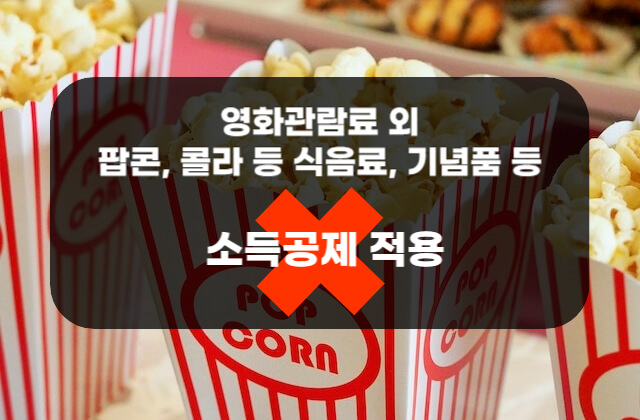 영화관람료-연말정산-소득공제