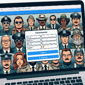 CAPTCHA-대시보드-화면