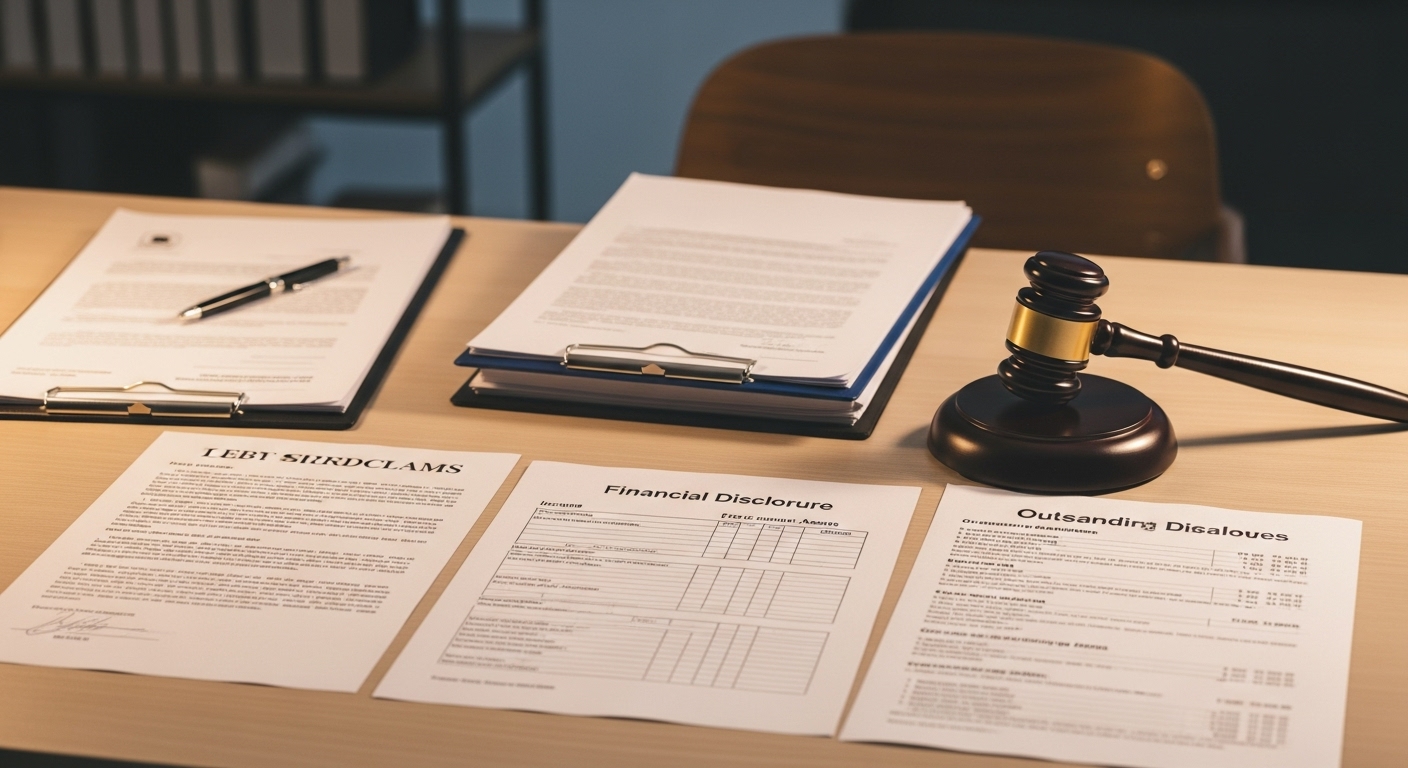 재산명시서, 구상금소송, 법원절차