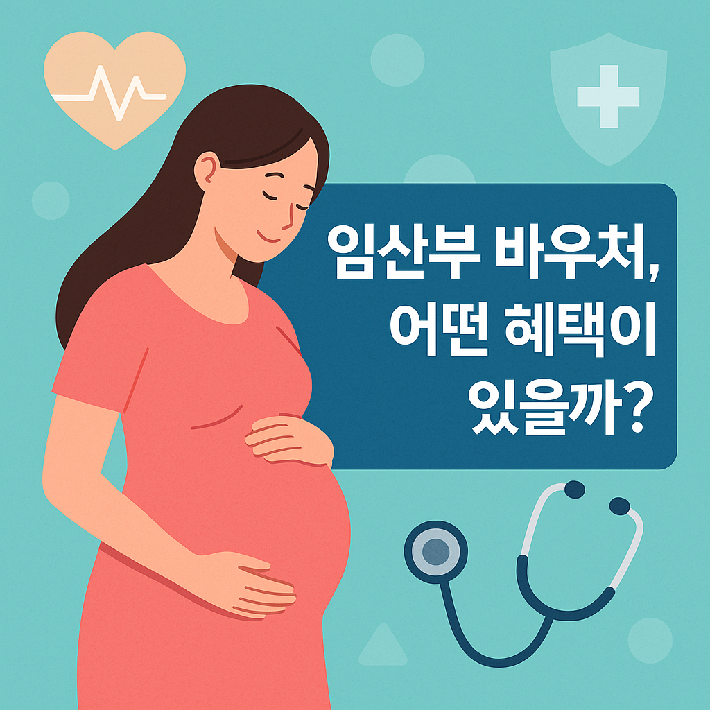 임산부 대상 건강관리 바우처와 산모 프로그램 정리
