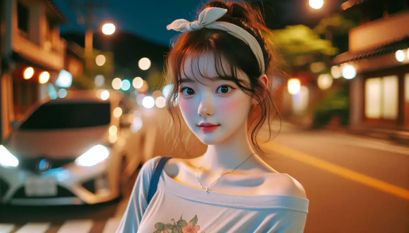 한달살기-어플을-알아보고-국내-여행하는-여성의-모습