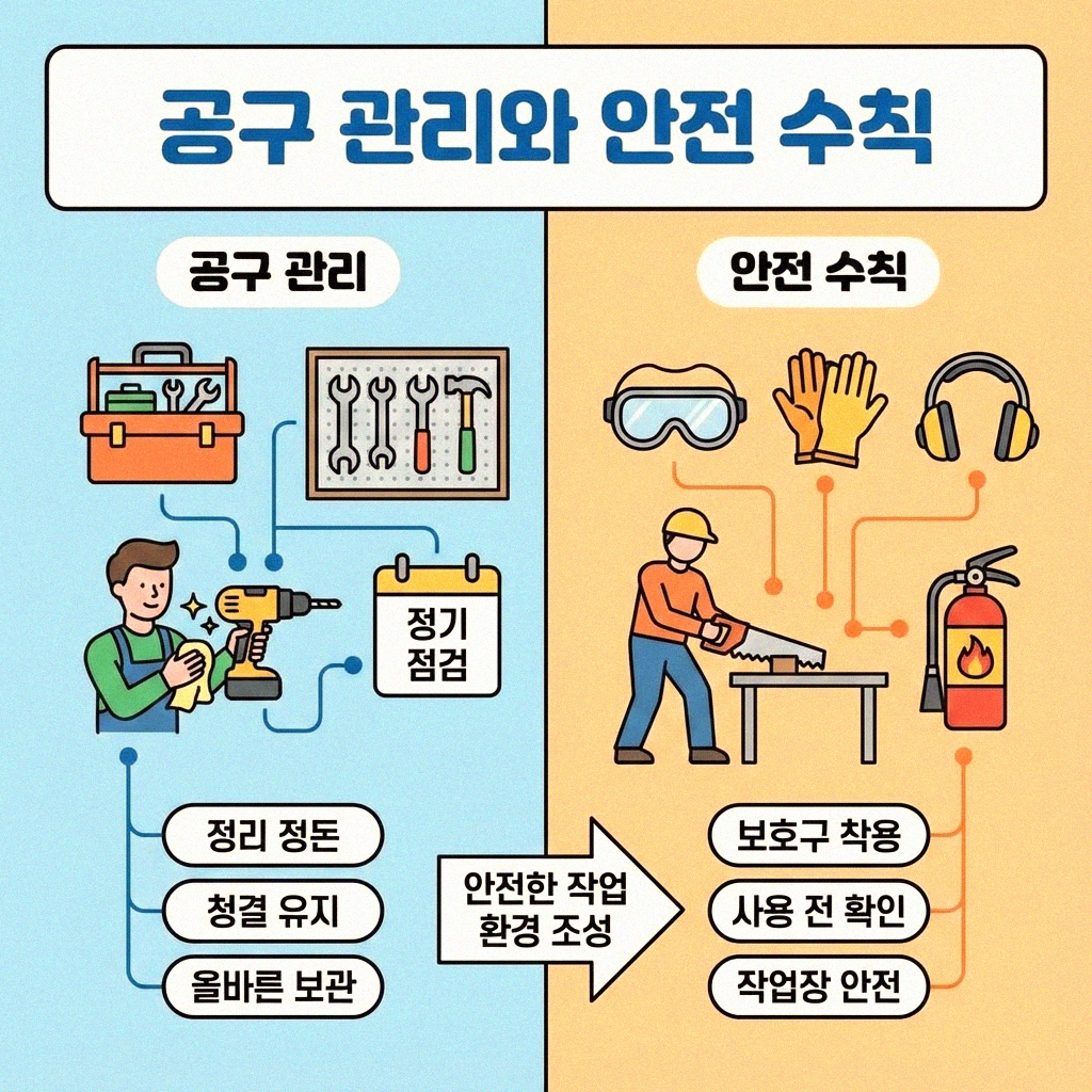 나만의 작업 공간을 위한 공구 정리 마법