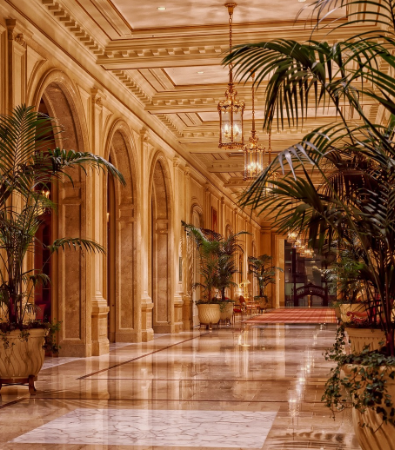 리스본 호텔의 레스토랑 친절한 직원 서비스