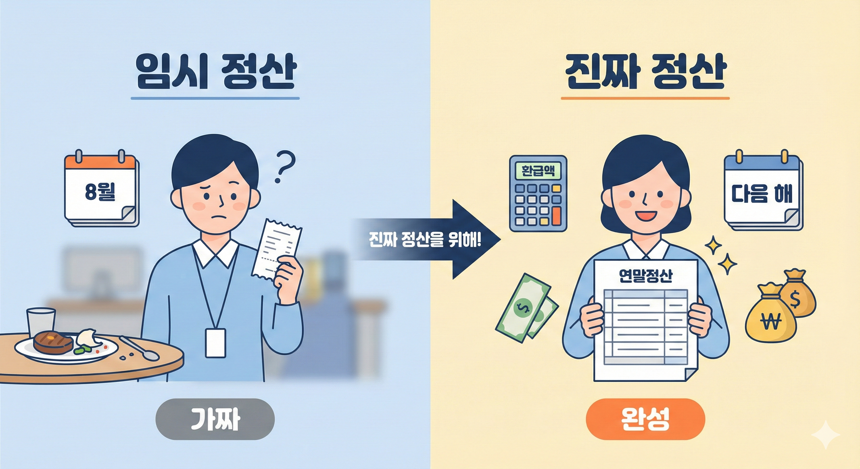 "나 퇴사할 때 정산했는데, 또 하라고요?"