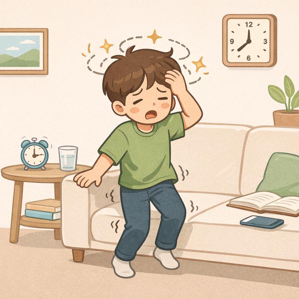 갑자기 일어날 때 어지러운 현상의 과학적 원인, 바로 찾기!