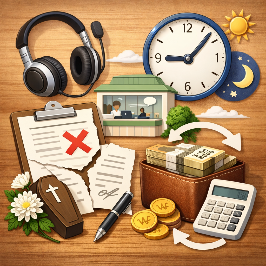 효원상조 고객센터 전화번호|운영시간·해지 방법·환급금까지 한 번에 정리 관련 사진