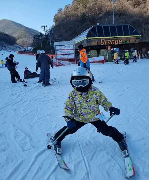 오투리조트 눈썰매장