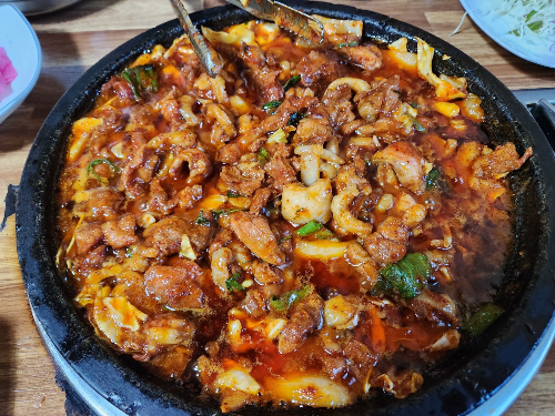 동군산청둥오리주물럭