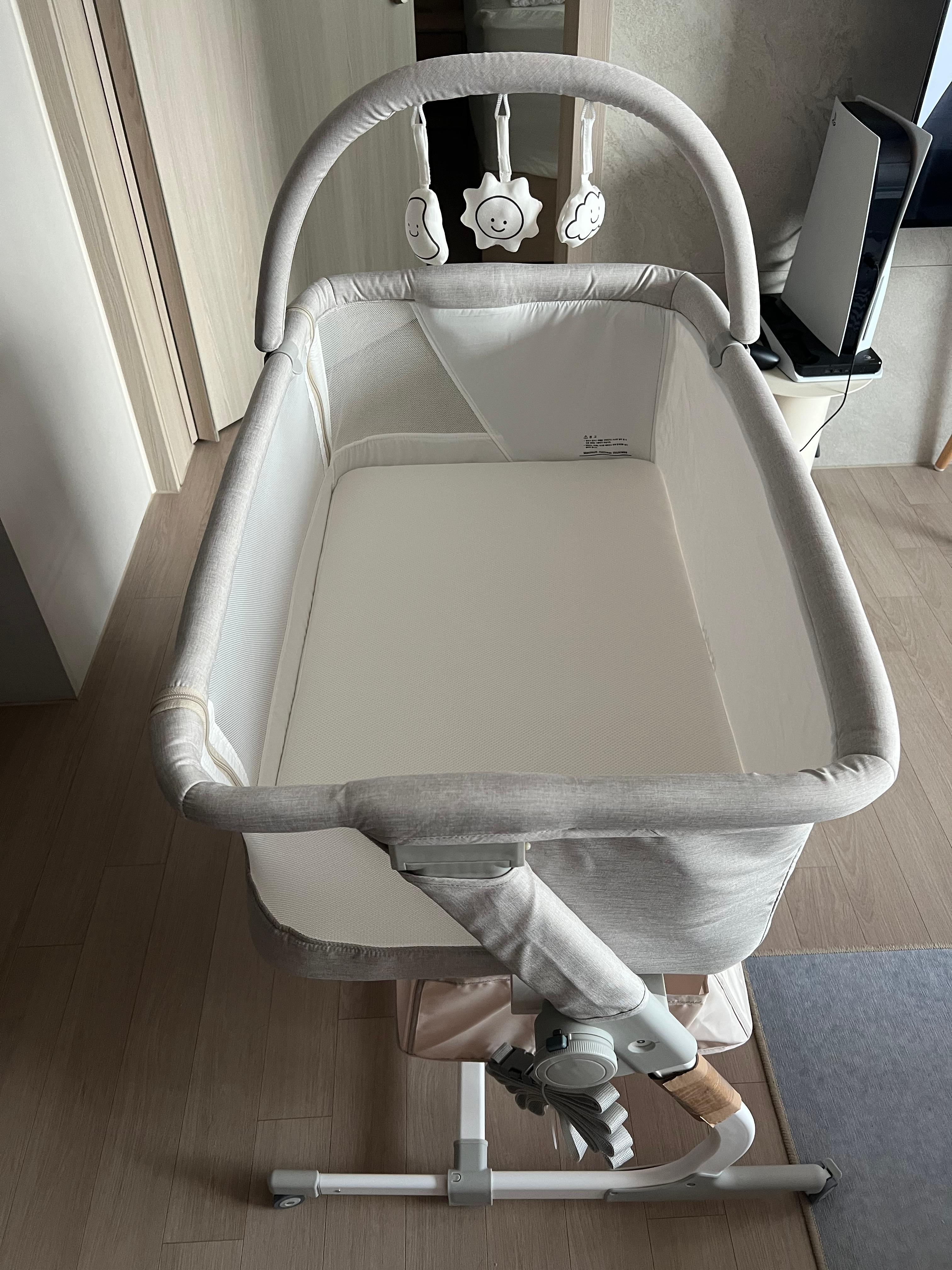 리안 드림콧 아기침대 모빌설치