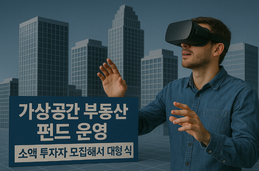 가상공간 부동산 펀드 운영