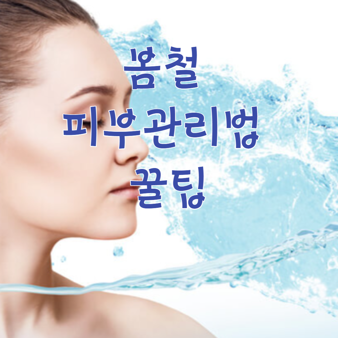 봄철 피부관리법