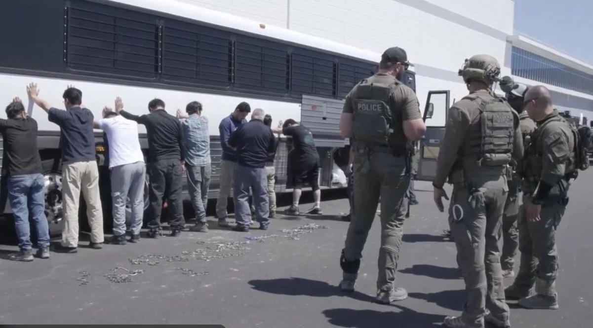 조지아주 구금현장