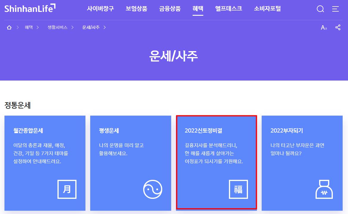 2023년 운세
