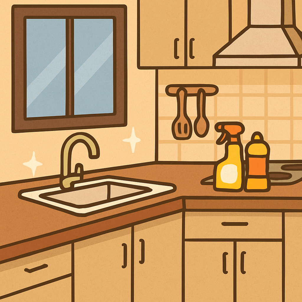 주방 청소 한 번에 끝내는 실속 있는 꿀팁