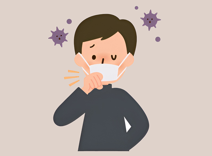 알레르기로-목이-답답한-남성