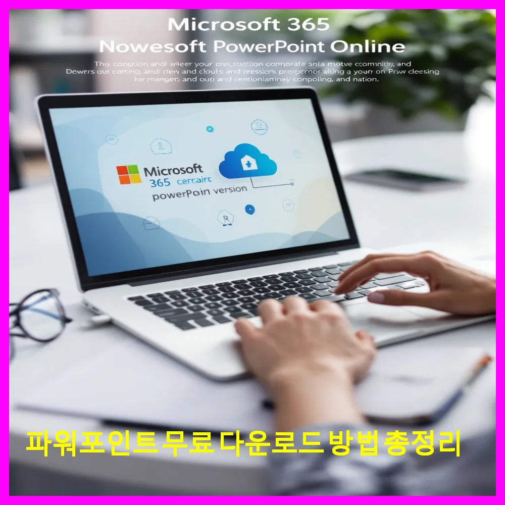 파워포인트 무료 다운로드 방법 총정리