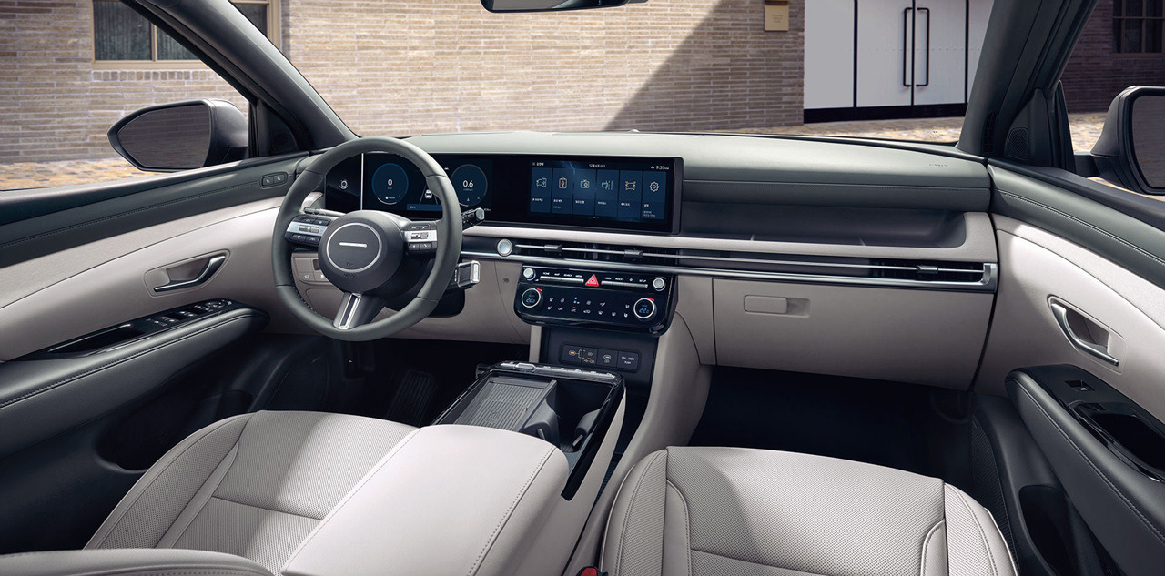 2025 현대 투싼 내부 디자인